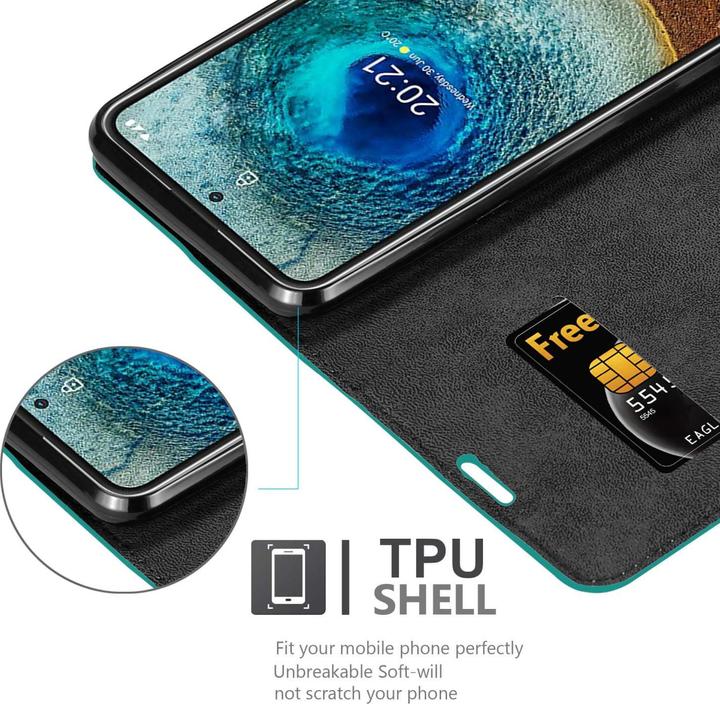 Actual product image Cadorabo Book Invis. Magnet sleeve (Nokia X20, Nokia X10)