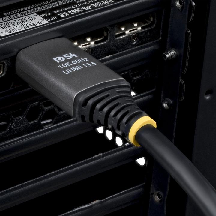 Produktbild StarTech .com DP21V-3M-DP54-CABLE, 3 m, DisplayPort, DisplayPort, Mâle, Mâle, 15360 x 8640 pixels (3 m)