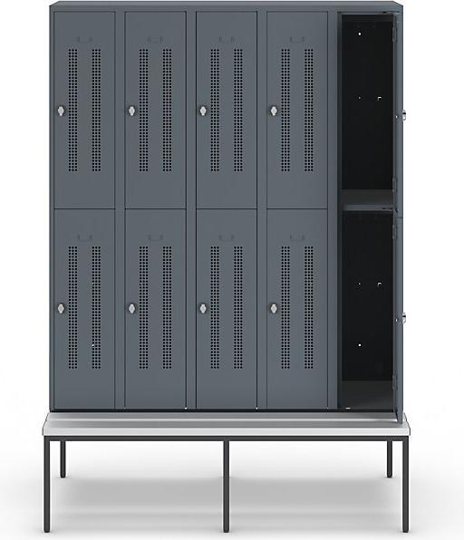 Actual product image Wolf Half height wardrobe with bench base (150 cm, 214 cm)