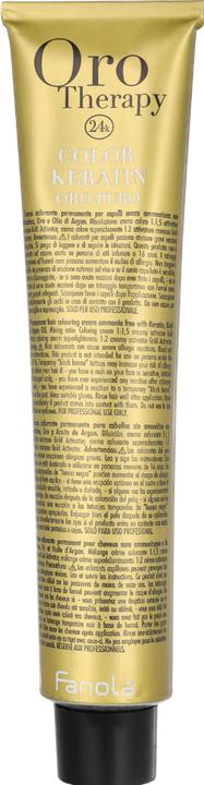 Produktbild Fanola Color Keratin Oro Puro 8/0 Rubio Claro 100ml (8.0 Hellblond)