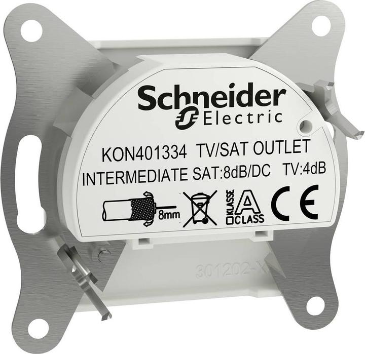 Immagine prodotto Schneider Electric Presa TV-SAT passante Bianco Asfora (RAL 9003) EPH3470321D