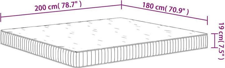 Immagine prodotto vidaXL Jeronima (180 x 200 cm)