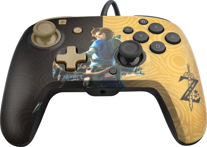 Image du produit PDP Controller Faceoff Deluxe+Audio Zelda Switch (Switch OLED, Switch)