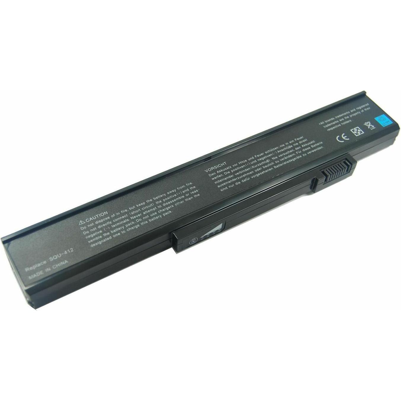 CoreParts Laptop Battery for Gateway (6 Zellen, 4400 mAh), Notebook Akku, Schwarz