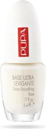 Actual product image Pupa Milano Pupa Nail Polish Base Ultra Smoothing White 5ml (White, Base coat)