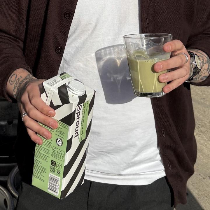 Produktbild Sproud Matcha Erbse Milch 1 l (1 x 100 cl)