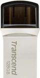Actual product image Transcend JetFlash 890 (128 GB, USB-A, USB-C)