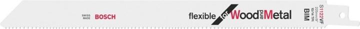 Bosch Professional Zubehör Säbelsägeblatt S 1122 VF, Flexible for Wood and Metal, 5er-Pack