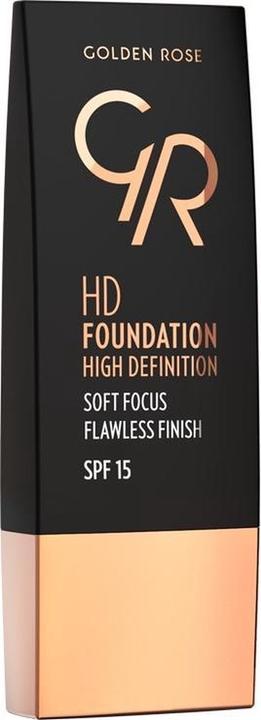 Golden Rose HD Hydrating Foundation SPF 15 1oz 30ml - Neu!