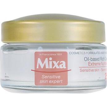 Mixa Crema Viso, Ricca A Base Di Olio Di Nutrizione Estrema (50 Ml, Da Giorno)