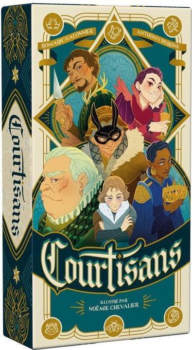 Actual product image Catch up games Courtisans (French)