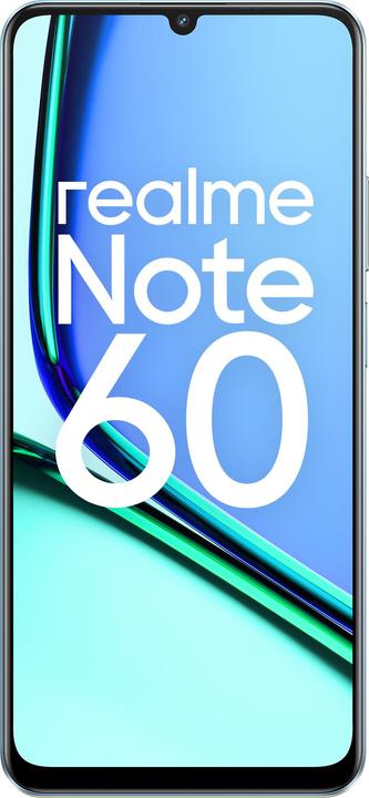 Productafbeelding realme Note 60 (128 GB, Blauwe reis, 6.74", Dubbele SIM, 32 Mpx, 4G)