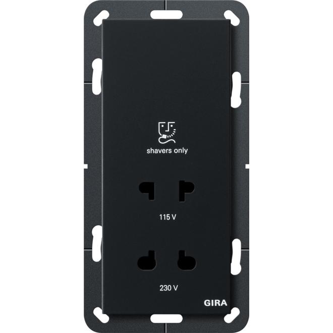 Gira 2820005, Taster + Schalter, Schwarz