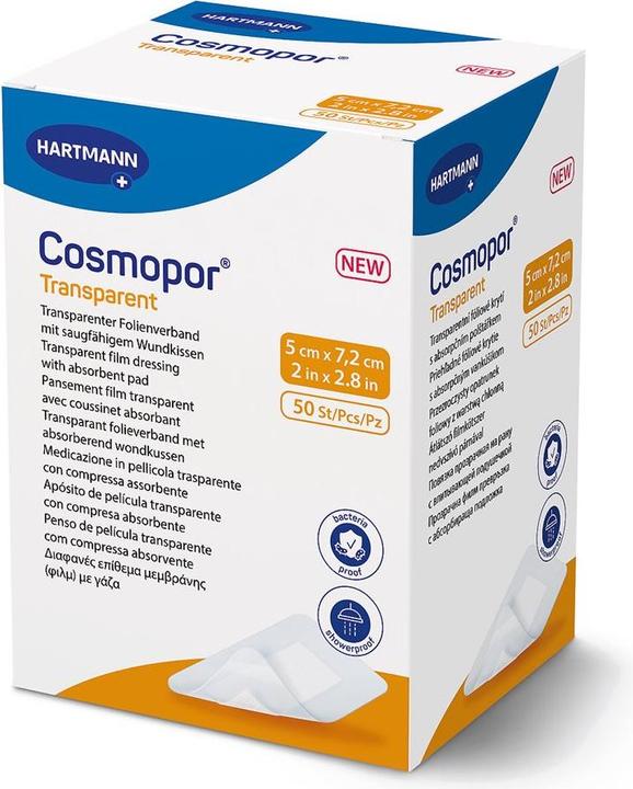 Immagine prodotto Cosmopor trasparente sterile (50 x)