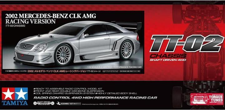 Immagine prodotto Tamiya 1:10 RC MB CLK AMG 2002 TT-02 (Kit)