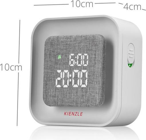 Produktbild Kienzle Wecker mit Beleuchtung quadratisch