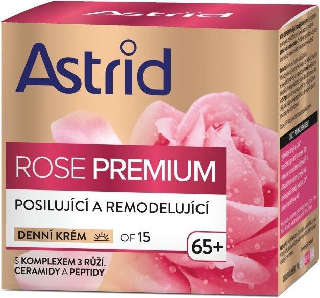 Actual product image Astrid Strengthening and remodelling day cream SPF 15 Rose Premium 50 ml (50 ml, Day cream, SPF 15)