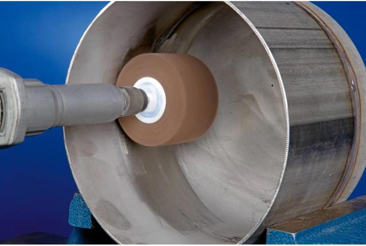 Actual product image Pferd POLINOX fleece grinding pin PNL Ø 60 x 50 mm (100)