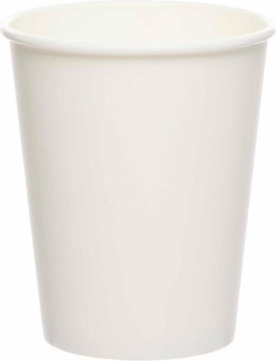 Actual product image Amscan White Eco-Friendly Recyclable Paper Party Cups (8 x)
