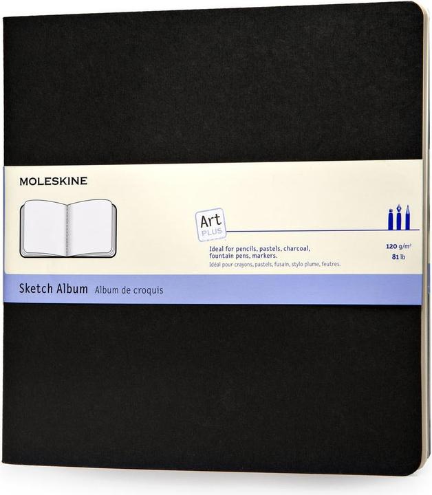 Produktbild Moleskine Skizzenalbum (Spezial, Blanko, Weicher Einband)