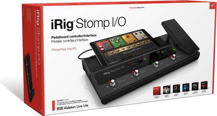 Produktbild IK Multimedia iRig Stomp I/O (Lightning, USB)