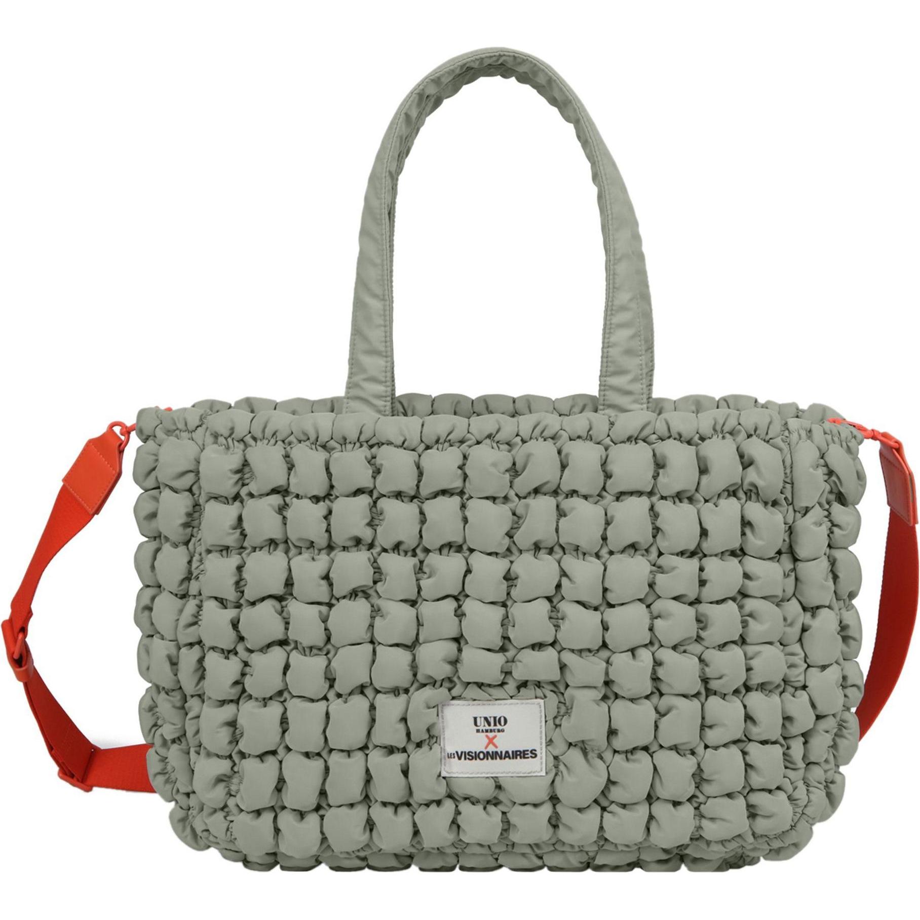 Les Visionnaires, Tasche, Unio Cortina Bubble Shopper Tasche 48 cm Laptopfach, Grün, (14 l)