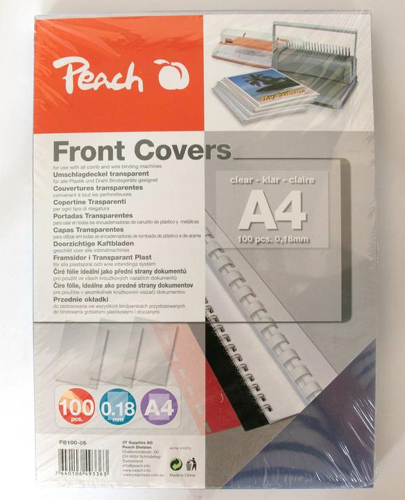 Produktbild Peach Einbanddeckel