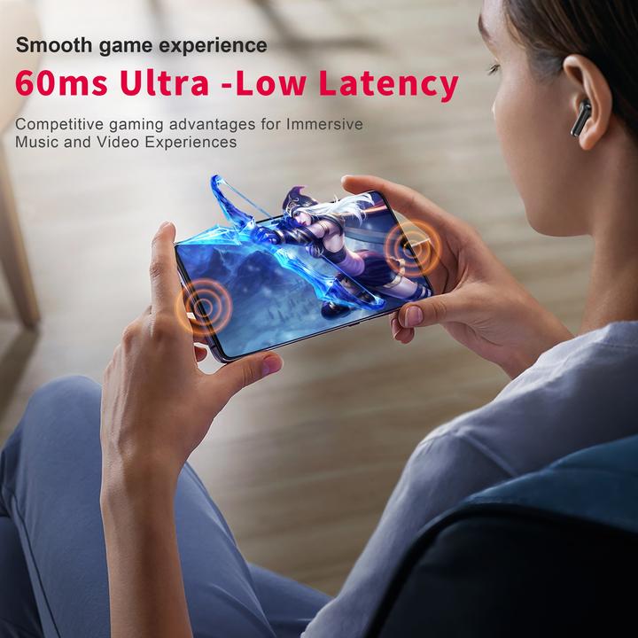 Produktbild PhoneLook Pods 2 Kabellose TWS Bluetooth 5.3 ENC Headset + Lade Case (NC, 20 h, Kabellos)