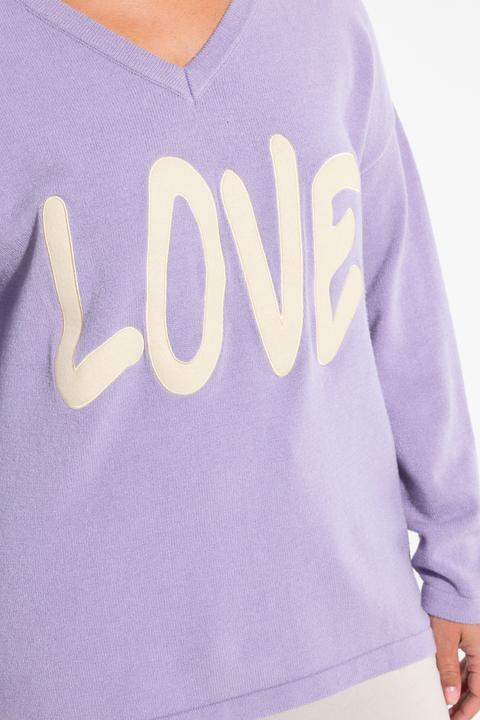 Produktbild Miamoda Pullover, oversized, LOVE (58)