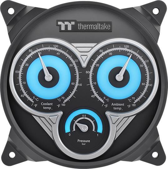 Immagine prodotto Thermaltake Dashboard del sistema di raffreddamento a liquido Pacific TF3 (nero) (120 mm)