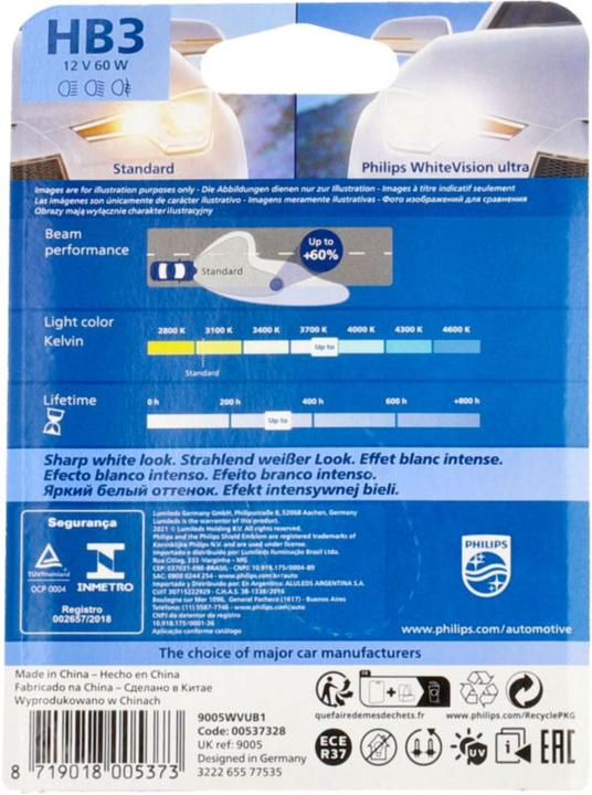 Immagine prodotto Philips HB3 White ultra (HB3)