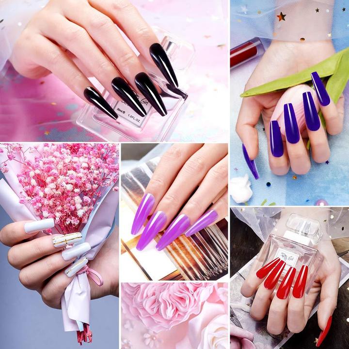 Image du produit Wakaniya Kit polygel 10 couleurs (Séchoirs pour vernis à ongles)