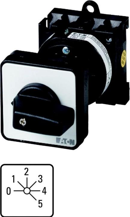 Actual product image Eaton Step switch, T0, 20 A, intermediate construction, 3 91057
