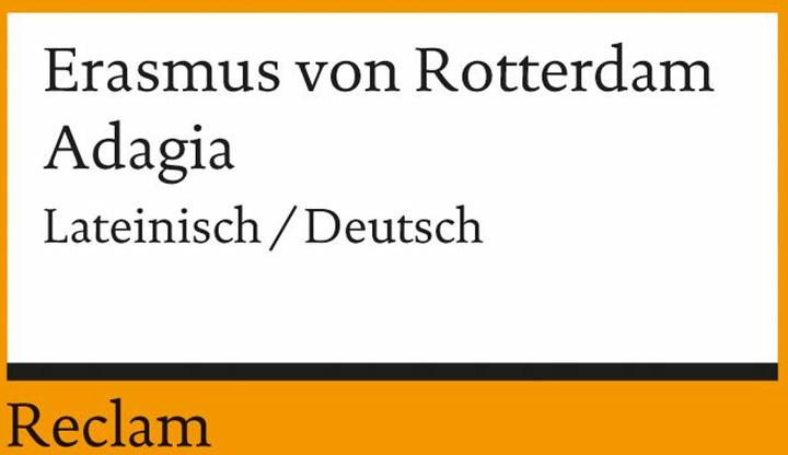 Nährwerte und Zutaten Adagia (Deutsch, Anton J. Gail, Erasmus von Rotterdam, 2000)