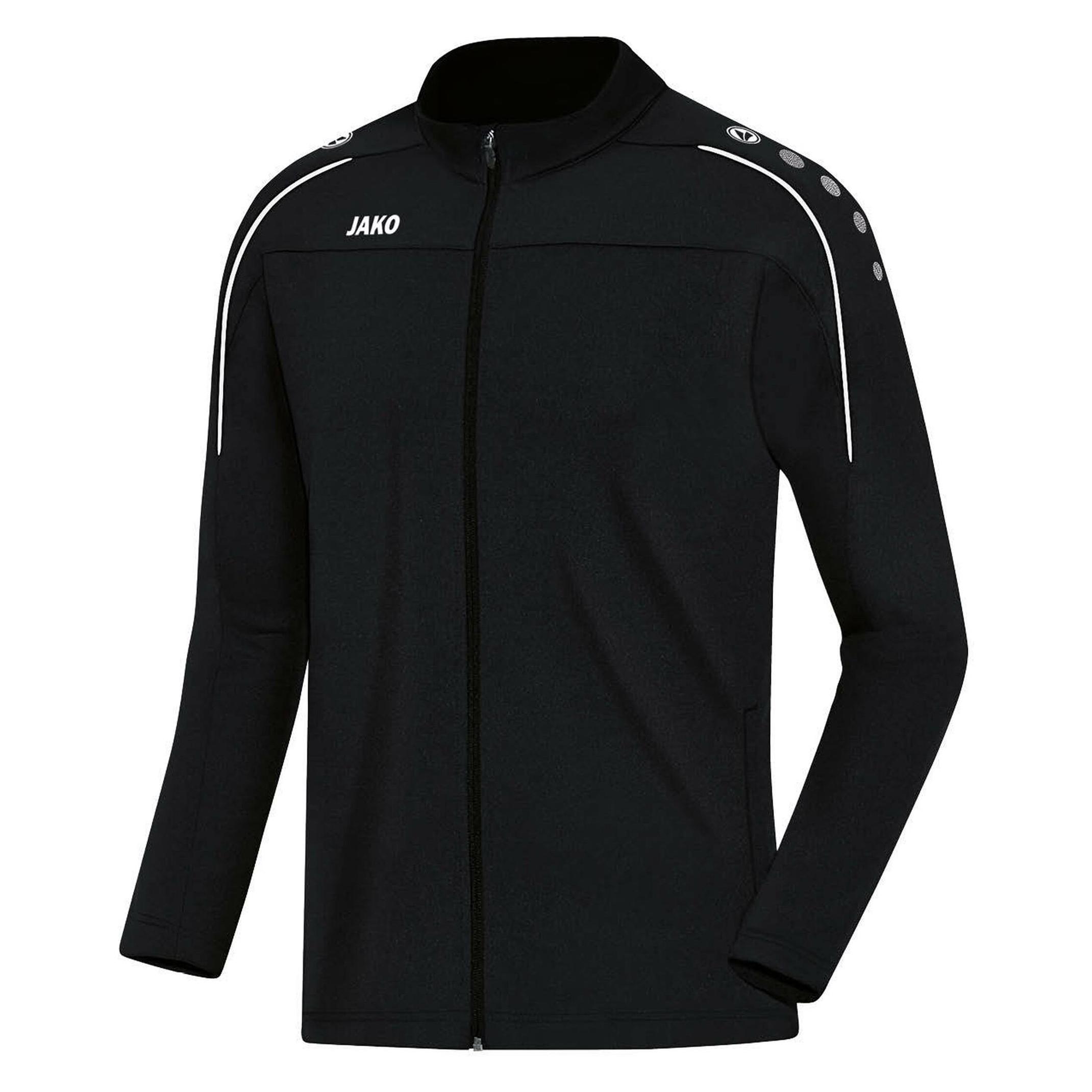 Jako, Unisex, Outdoorjacken, Freizeitjacke Classico (140), Schwarz, 140