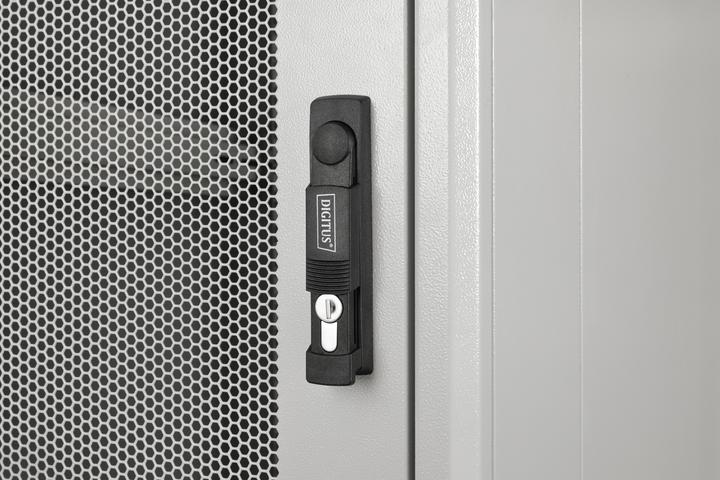 Actual product image Digitus 26HE Serverschrank, Unique Server-N 1342x600x1000 mm, grau RAL 7035) (26 RU, 19 inch rack)
