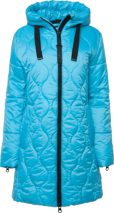 Produktbild Laurasøn Long-Steppjacke, Kapuze, Zipper, Langarm, fällt kleiner aus (S)
