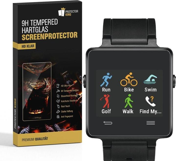 Produktbild Protectorking 1x echtes Tempered 9H Panzerhartglas 3D KLAR