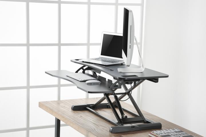 Actual product image Reflecta ERGO Sit-Stand Workstation DS950 black
