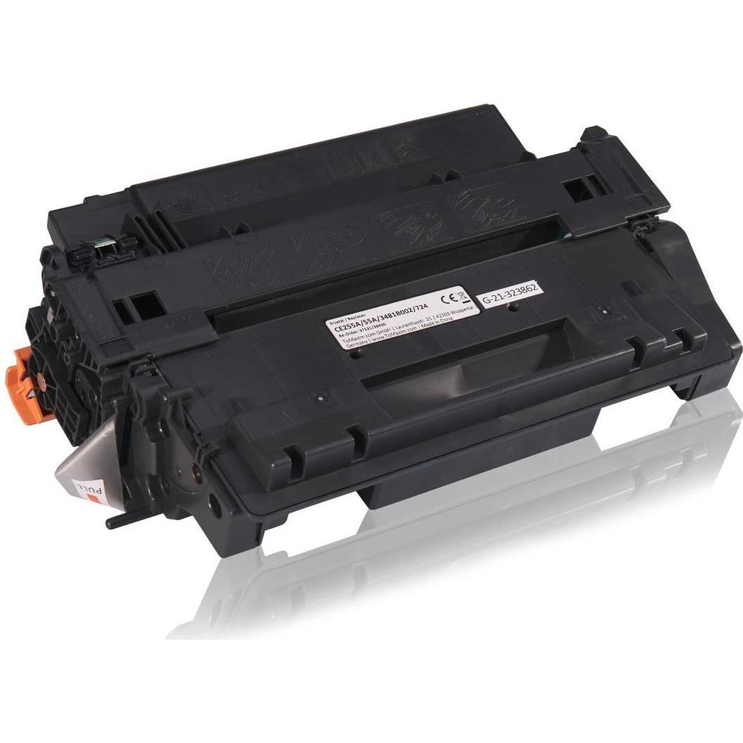 Inkadoo, Toner, Toner kompatibel zu HP CE255X / 55X Toner, schwarz Schwarz (BK)