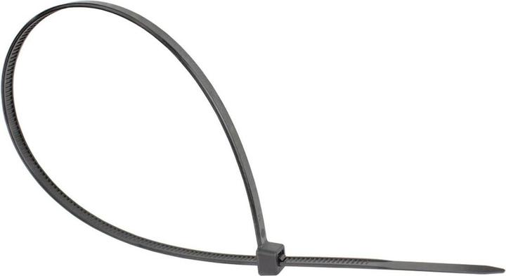 Actual product image Varia Cable ties 200 mm x 4.8 mm, black, UL, UV-resistant, -40 C to 85 C, 100 pcs. (Plastic cable ties, 200 mm, 100 pcs.)