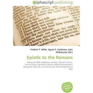 Epistle to the Romans, Sachbücher