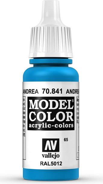 Image du produit Vallejo Couleur du modèle - Andrea Blue (70.841)
