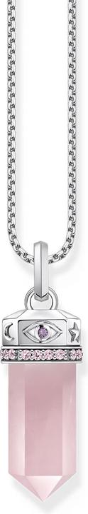 Immagine prodotto Thomas Sabo Ciondolo con cristallo di quarzo rosa in argento (Argento 925)