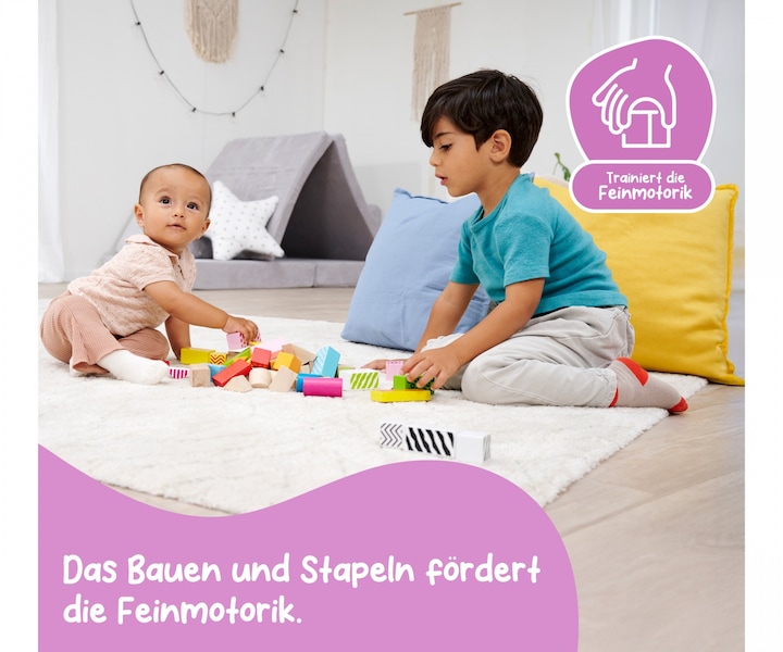 Actual product image Eichhorn Color wooden blocks 50