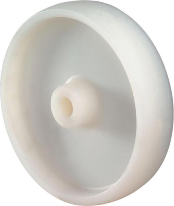 Actual product image BS Rollen Spare wheel Wheel-Ø 50 mm Load capacity 50 kg Plastic black Axle-Ø 6 mm Hub length 22 mm
