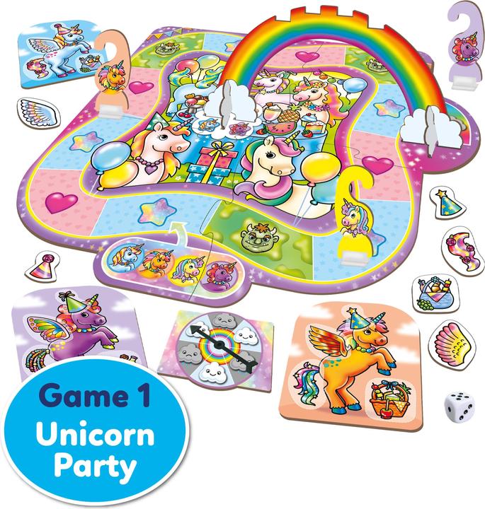 Actual product image Orchard Unicorn Fun (French, German, 2 - 4 Players)