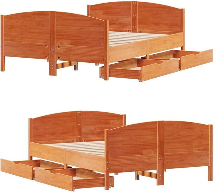 Image du produit vidaXL Bettgestell (120 x 200 cm)
