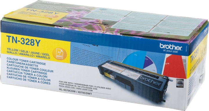 Actual product image Brother Tn-328y (Y)