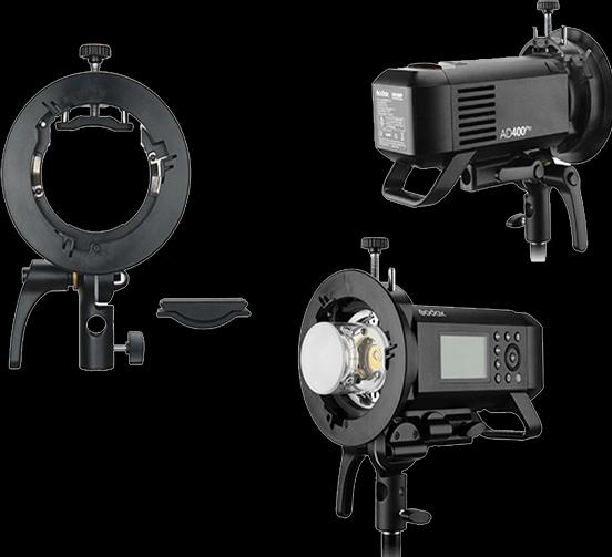 Produktbild Godox S2 Systemblitz Adapter Bowens Mount (Blitzgerät Adapter)